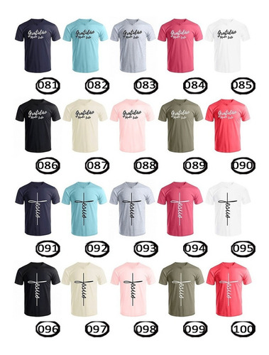 Imagem 3 de 5 de Kit C/3 Un Camisas Blusas Masculinas Gola V Estampadas
