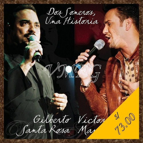 Vmeg Cd Gilberto Santa Rosa & V Manuelle 2005 Dos Soneros...