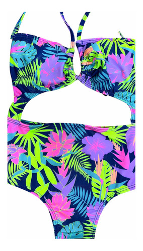 Malla Entera Cancun Mujer Tropical Uv Upf50+