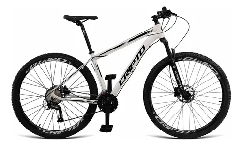 Bicicleta Aro 29 Cripto 27v Shimano Fr. Hidraulico Trava/k7