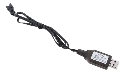 ZYGY 3PCS 7.4V Cable de Carga USB del Enchufe SM - 4P para el vehículo Todoterreno M416 Electric Gel Ball Blaster Battery Charger para el vehículo ZYGY 3PCS 7.4V Cable de Carga USB del Enchufe SM - 4P para el vehículo Todoterreno M416 Electric Gel Ball Blaster Battery Charger para el vehículo