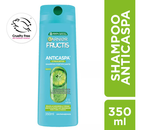   Garnier Shampoo Frescura Vitaminado Fructis Variación Tamaño Único