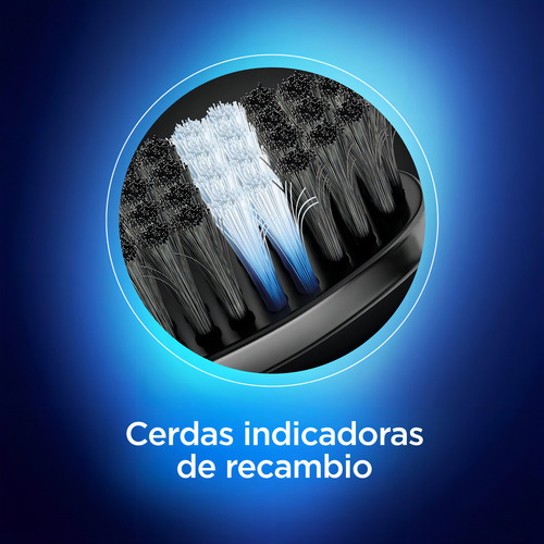 Cepillo de Dientes Oral-B Suave Indicator Black Charcoal 2 Unidades