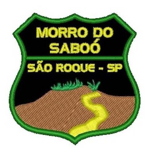 Patch Bordado Termocolante Morro Do Sabó - São Roque - Sp