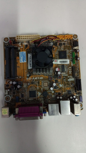 Placa Mãe Pc Ware Ipxpv-d3 Kit Integrado Atom 1.8 2gb Ddr3 Marron (Usado)