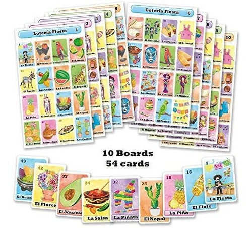 Juego De Mesa De Bingo En Español