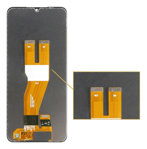Pantalla Táctil Srjtek Para Samsung Galaxy A05 A055 Color Negro