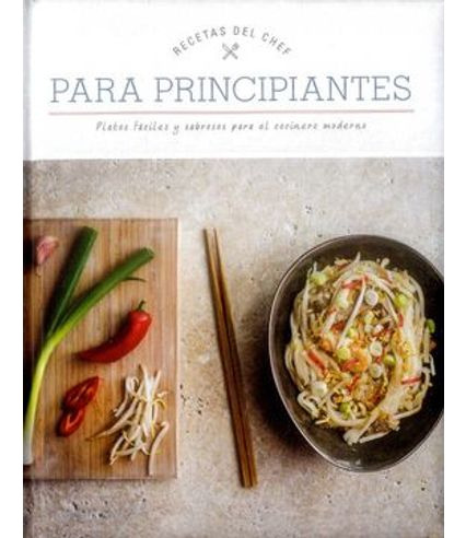 Libro Recetas Del Chef Para Principiantes