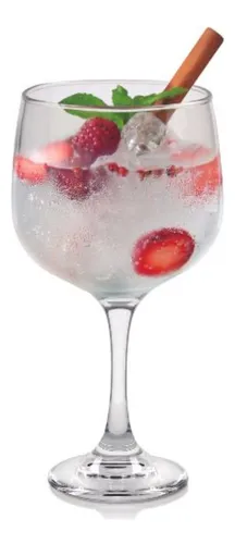 Set Copa Ginebra X 2 Unidades 365 Ml Cristar