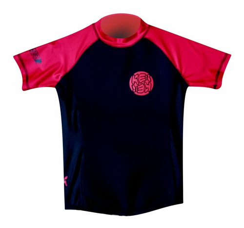 Remera Neoprene Lycra 50 Niños T 8 Y 10 Natacion Kayak Surf 