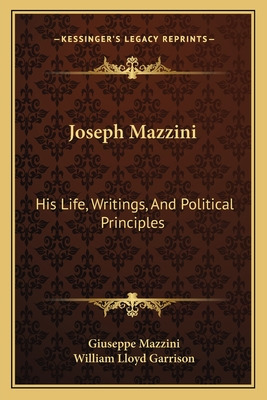 Libro Joseph Mazzini: His Life, Writings, And Political P...