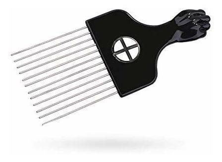 Afro Pick, Pelo Pick, Metal Recogida Peine, Desenredar La Pe