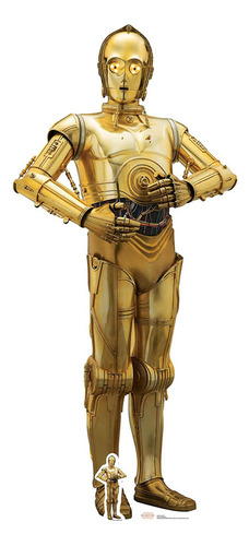 Figura Coroplast Tamaño Real 180cm C3po Star Wars