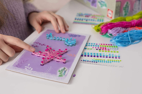Imagen 5 de 8 de Juego Crea Cuadros Con Hilos Nature Friend Manualidad Educa