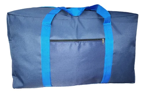 Bolso De Viaje Grande Gigante Tela Gruesa C/bolsillo 70cm