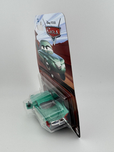 Disney Pixar Cars Flo con bandeja unidad verde Mattel