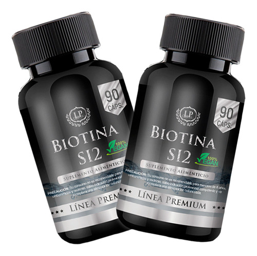 2 Biotina - 6 Meses (biotina + Silicio)