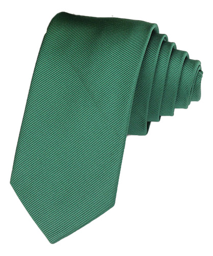 Corbata Color Puro Poliéster Clásico Moda De Negocios