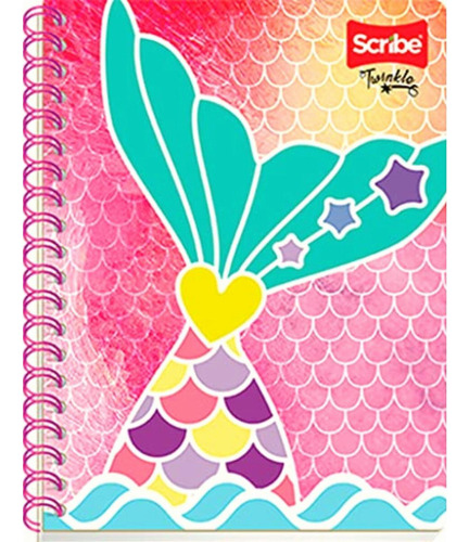 Scribe, Twinkle, Cuaderno Profesional Espiral Doble De Pasta