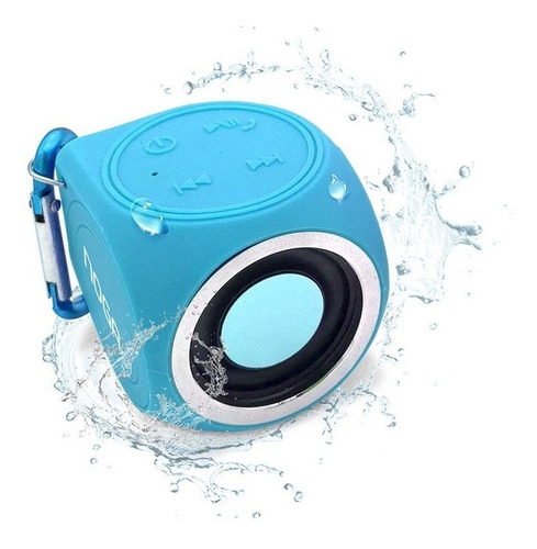 Parlante Portatil Bluetooth Noga Cube Resistente Agua Color