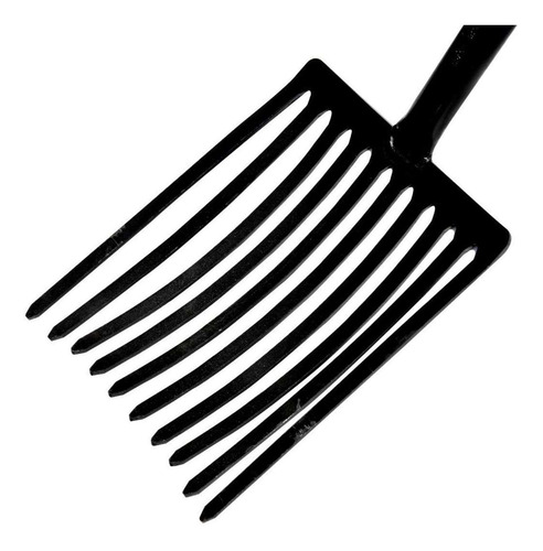 Forcado Para Cascalho 10 Dentes Com Cabo 71cm Tramontina
