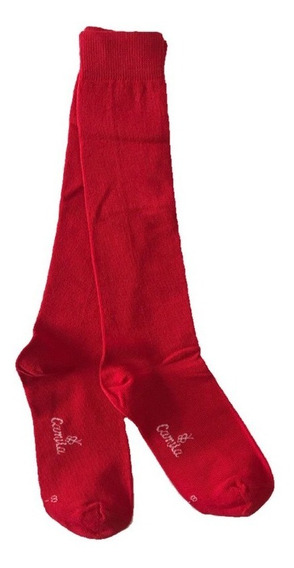 Calcetas Largas Rojas | MercadoLibre 📦