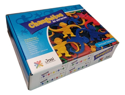 Juego Didáctico Changuitos Chi, 70 Pzas Tarjetas D Seriación