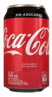 Coca Cola Lata 354ml Zero Pack X48 Gaseosa Zetta Bebidas