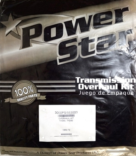 Medio Kit Caja Hidromatca Chevrolet Th-350 S/p Aros Hierro