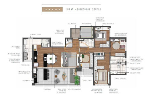 Apartamento Com 4 Dormitório(s) Localizado(a) No Bairro Vila Mariana Em São Paulo / São Paulo - 5761:910879