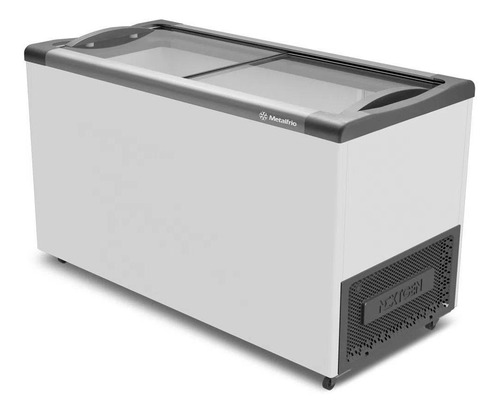 Freezer Congelados Metalfrio Nf40 388lts Vidro Sorvete Top