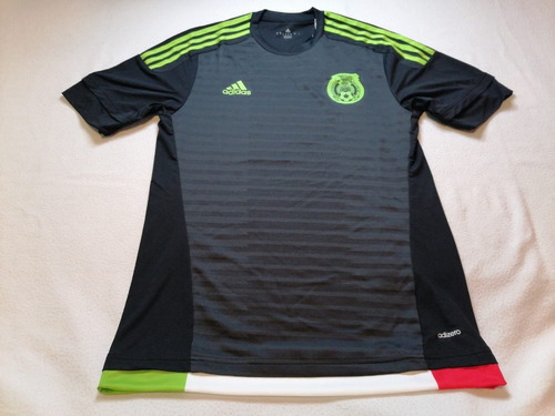 Mexico Jersey Negro Verde 2017 Futbol Soccer Seleccion Med