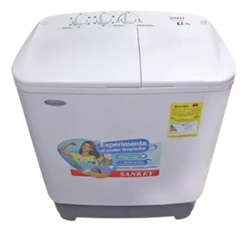 Lavadora Semiautomática Sankey 6.5 Kg Doble Tina 13 Libras