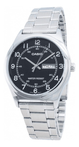 Reloj Casio  Mtpv006d-1b2 Hombre Metal Fecha Somos Tienda 