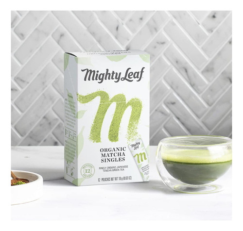 Té Chai Mighty Leaf Tea, Té Verde Matcha Orgánico En Polvo -