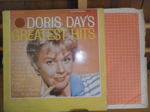 Greatest Hits - Doris Day - Columbia - México - Lp 33 Rpm