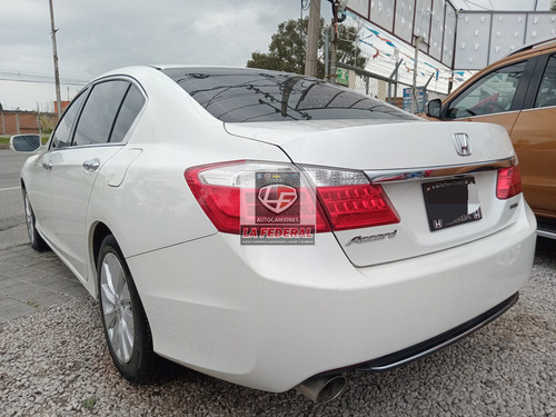 Honda Accord 3.5 Ex-l Sedan V6 Piel Abs Qc Cd Cvt