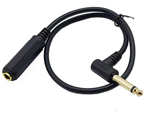 Cables De Extension De Audio Seadream 50cm Mono 1/4 Pulgada