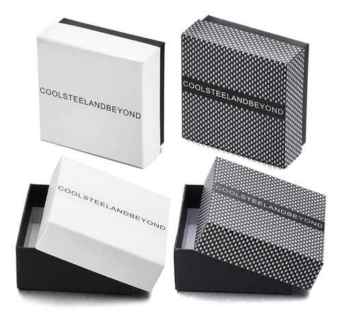 Coolsteelandbeyond Brazalete De Acero Ajustable Y Elástico G