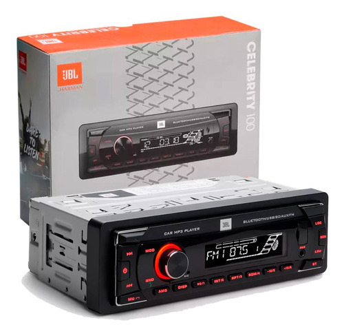 Jbl Celebrity100 Mp3, USB, Bluetooth, tarjeta SD, FM, sonido de coche