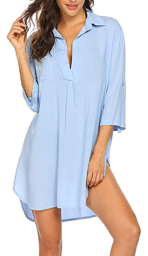 Mujer Traje De Playa Baño Cover Up Bikini Blusas Vestidos .