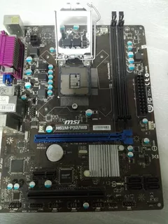 Board Msi H61m-p32/w8 2 Y 3 Generación 1155