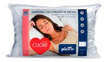 Comprar Almohada Piero Cuore 70x50 Fibra Y Centro De Espuma Firme