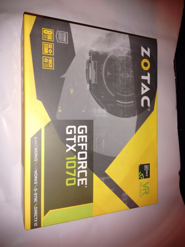 Tarjeta De Video Zotac Geforce Gtx 1070 Mini 8gb Video Dp