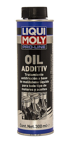 Oil Additiv 300ml Tratamiento Antifriccionante Liqui Moly