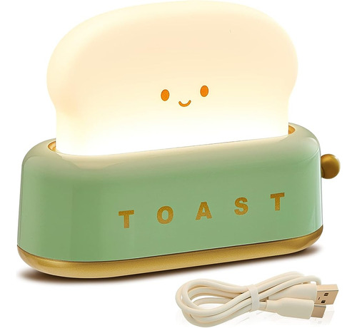 ~? Amylove Toaster Lámpara Linda Tostada Lámpara De Noche Mi