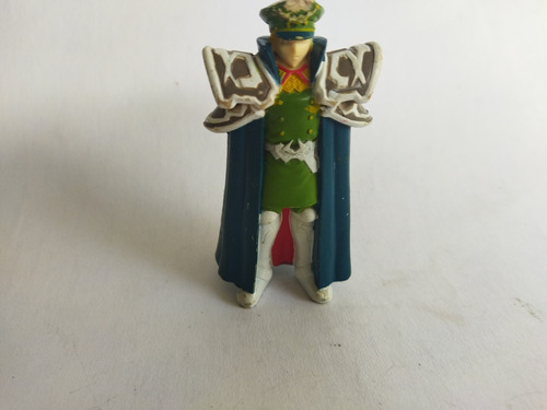 Takara Anime General Capa Azul Traje Verde Anime