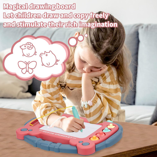 Tablero De Dibujo Magnetico Para Ninos Pequenos De 1 A 3 ...