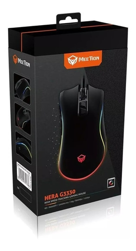 Mouse Gamer Rgb Hera G3330 Meetion