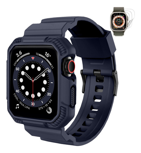 Correa + Funda Mica Para Apple Watch Iwatch Ultra 2 1 49mm